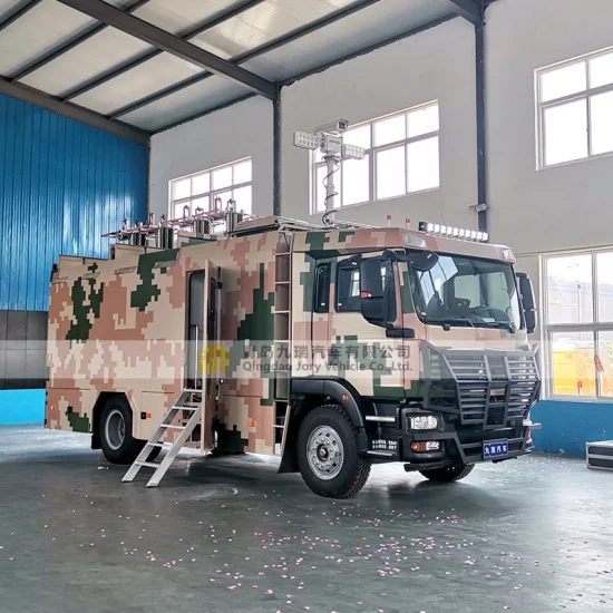 新品 Sinotruk HOWO 4X2 衛星通信コマンド車両 FAW Beiben 東風 Shacman Foton セカンドトラック大型特殊トラック